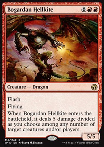 Mtg bogardan hellkite exc - mtg,