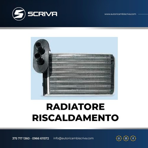 Radiatore riscaldamento audi - radiatore,
