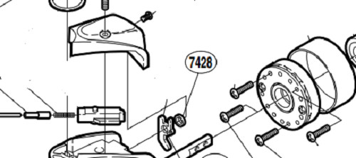 Ricambio mulinello shimano - ricambio,