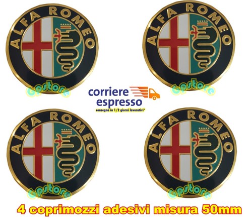 Coprimozzi alfa romeo mito - coprimozzi,