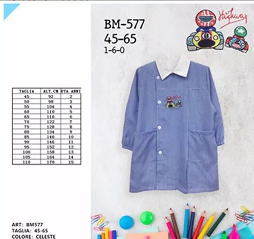 Grembiule scuola asilo bimbo - ,