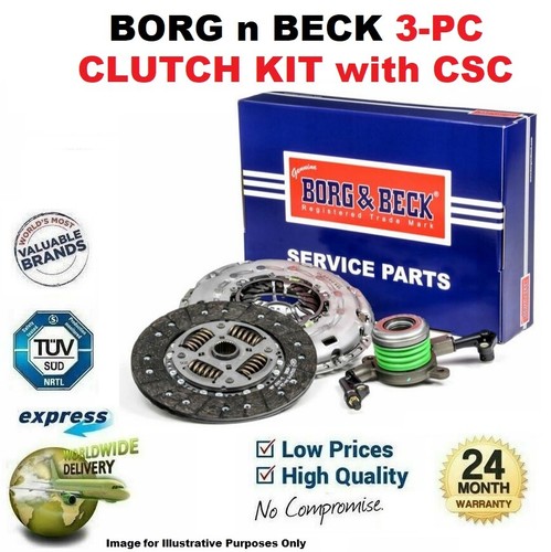 Kit frizione borg beck 3pz - borg,
