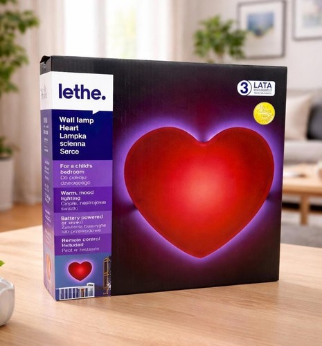 Lampada parete cuore led - da,