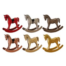 Statua cavallo dondolo in - di,