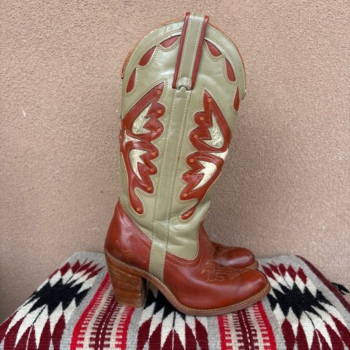 Stivali cowgirl vintage anni