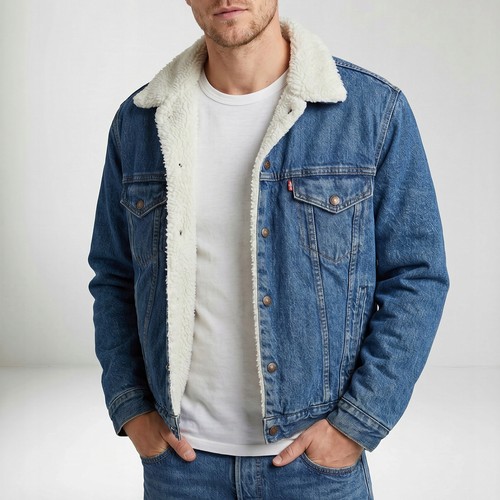 Levis giacca vintage sherpa - levis,