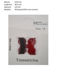 Pastiglie freno organiche XC4