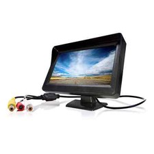 MONITOR LCD TFT 4.3” A COLORI AUTO CAMPER PER TELECAMERA RETROMARCIA REAR VIEW