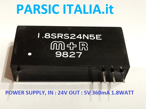 Power supply 24v out - ;, 5v