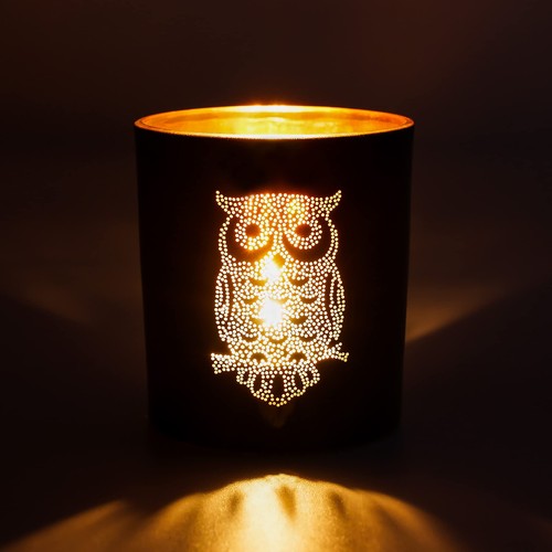 Larcenciel porta candele - porta, gufo