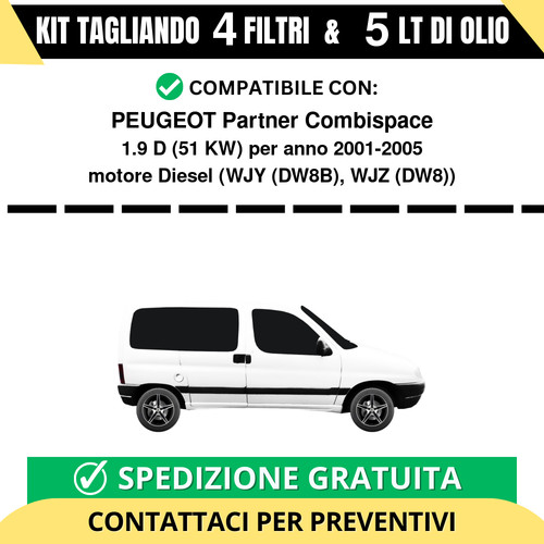 Tagliando per peugeot partner - per,