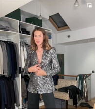 Zara Nero Paillettes Argento