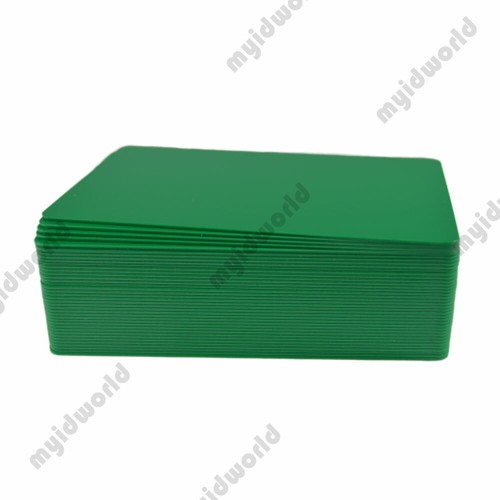 500 carte pvc verde - pvc,