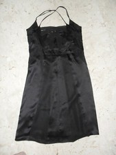 ELEGANTE VESTITO A SOTTOVESTE SISLEY LIMITED EDITION IN PURA SETA Tg  XS  