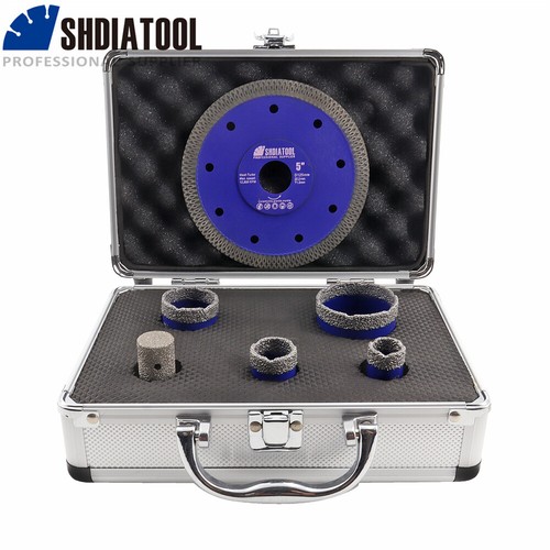 Kit pezzi punte diamantate - 6,