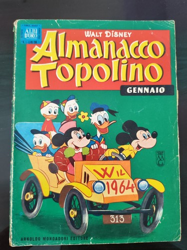 Almanacco topolino gennaio - almanacco,