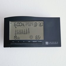 Oregon Scientific Sveglia Digitale Temperatura e Calendario Nero BA218 Testato