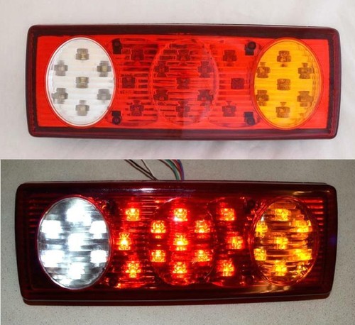 Pezzi led posteriore luci - 2x,