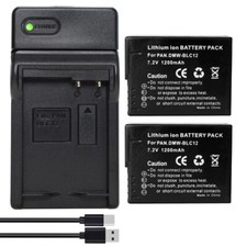2 Batterie +Caricabatterie USB