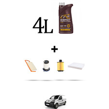 HOFFCAR Kit tagliando 4 FILTRI