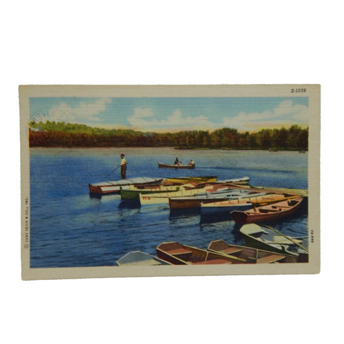 Barcazioni pesca sul lago - barcazioni, da
