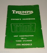 Manual/Owners Handbook Triumph