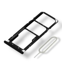 Tiroir Sim (Sim Tray) pour Xiaomi Mi A2 Lite (Mi 6 Pro) - (Noir / Black)