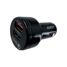 Aukey Caricabatteria cellulare per auto Qc Qualcomm Quick charge 2.0 Mod Cc-T1