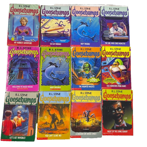 Goosebumps vintage book lot - vintage,