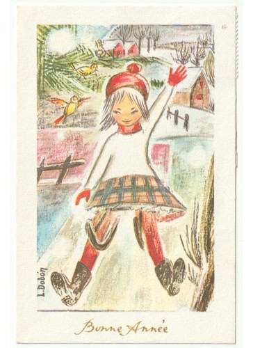 L.Dobon neve bambina slitta