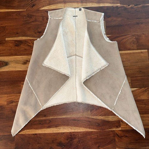 Guess gilet donna finta - gilet, pelle