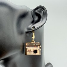 ORECCHINI DORATI CIONDOLO