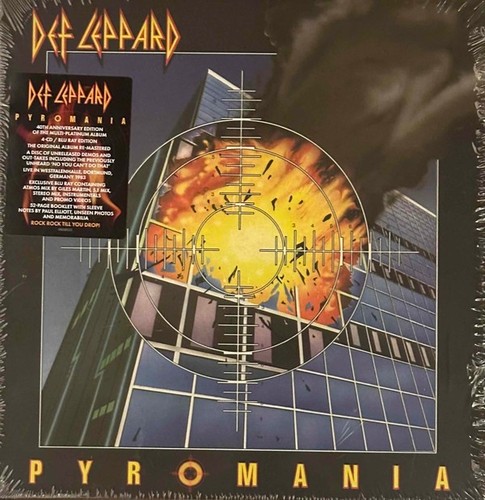 Def leppard pyromania box - leppard,