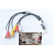 Per Alpine W900C IVA W520E AUX cavo di uscita ingresso audio per sistema autoradio