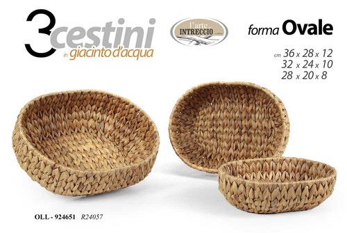 Ceste ovale cestini cesta - 3,