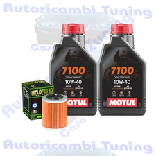 Kit Tagliando Olio Motul 7100 10W40 Filtro Per Bombardier ATV 800 Outlander 2006