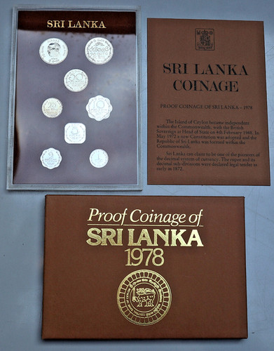Sri lanka set monete - sri,