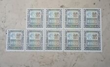 Francobolli Lire 4000 Quattromila Alti Valori Francobollo Affrancatura .