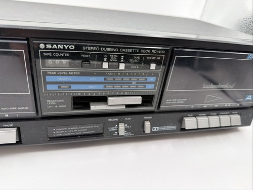 Vintage sanyo w39 stereo - vintage,