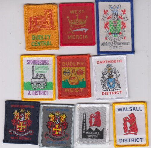 Boy scout badges from - badges,