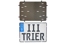 Portatarga 280 X 200 mm senza