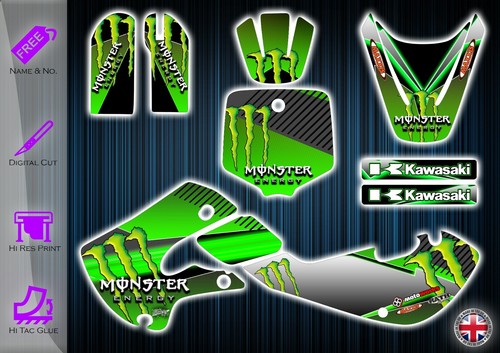 Adesivi kawasaki kx65 - adesivi,