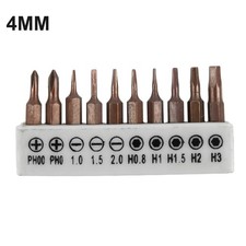 10pcs 4mm Attacco Esagonale