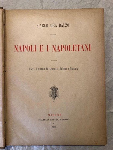 Napoli carlo del balzo - napoli,