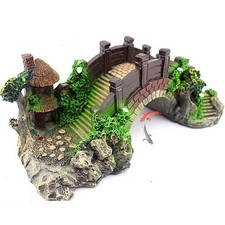 Gamma ornamento acquario pesci botti ponti e combo