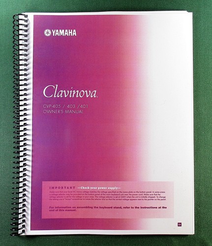 Yamaha cvp 405 403 - cvp-405, cvp-401