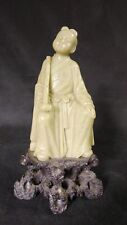 ANTICA SCULTURA PIETRA SAPONARIA MARMO  soapstone CINA GIAPPONE
