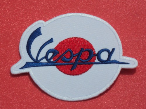 Vespa scooter patch sew iron - vespa,