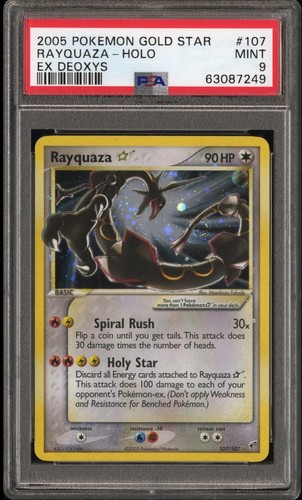 Carta pokémon rayquaza - pokÉmon,