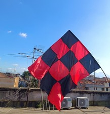 Bandiera scacchi milan - scacchi,